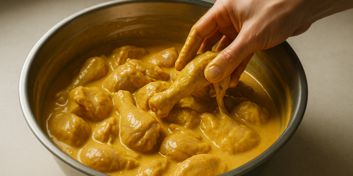 Marinade in Thai Yellow Curry Recipe