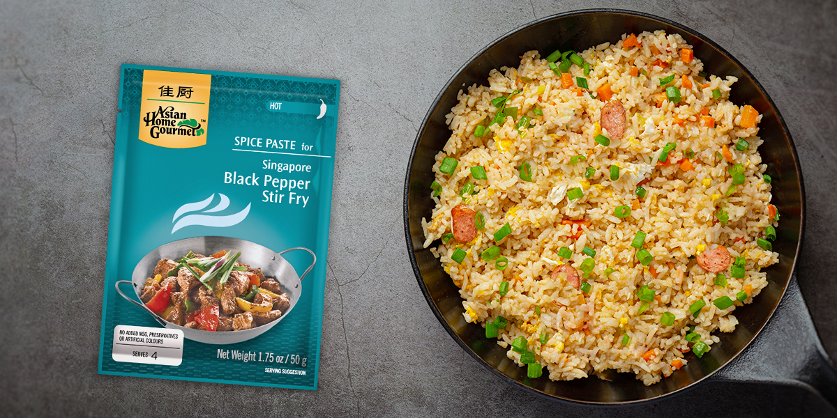 Singapore Black Pepper Stir Fry